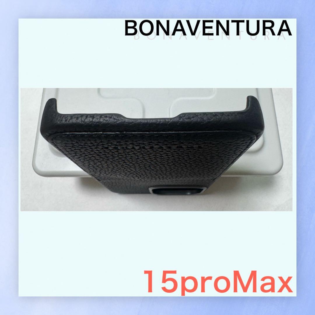 BONAVENTURA iPhone15proMax ケース ブラック 美品