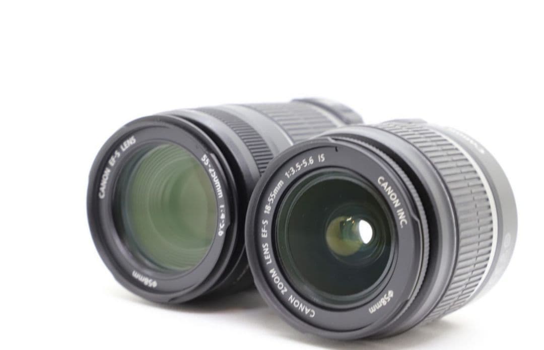 1月18日限定♪Canon EF-S18-55mm & 55-250mm IS