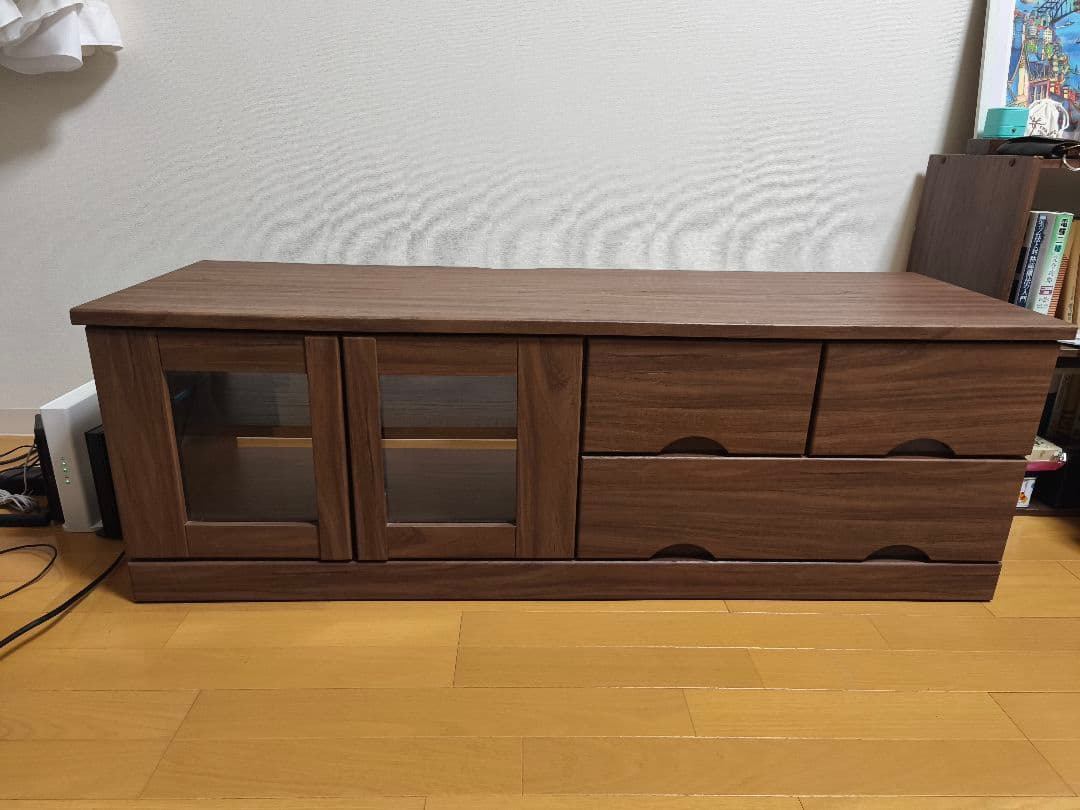 【チロル】ニトリ NITORI ブラウン テレビ台 テレビボード