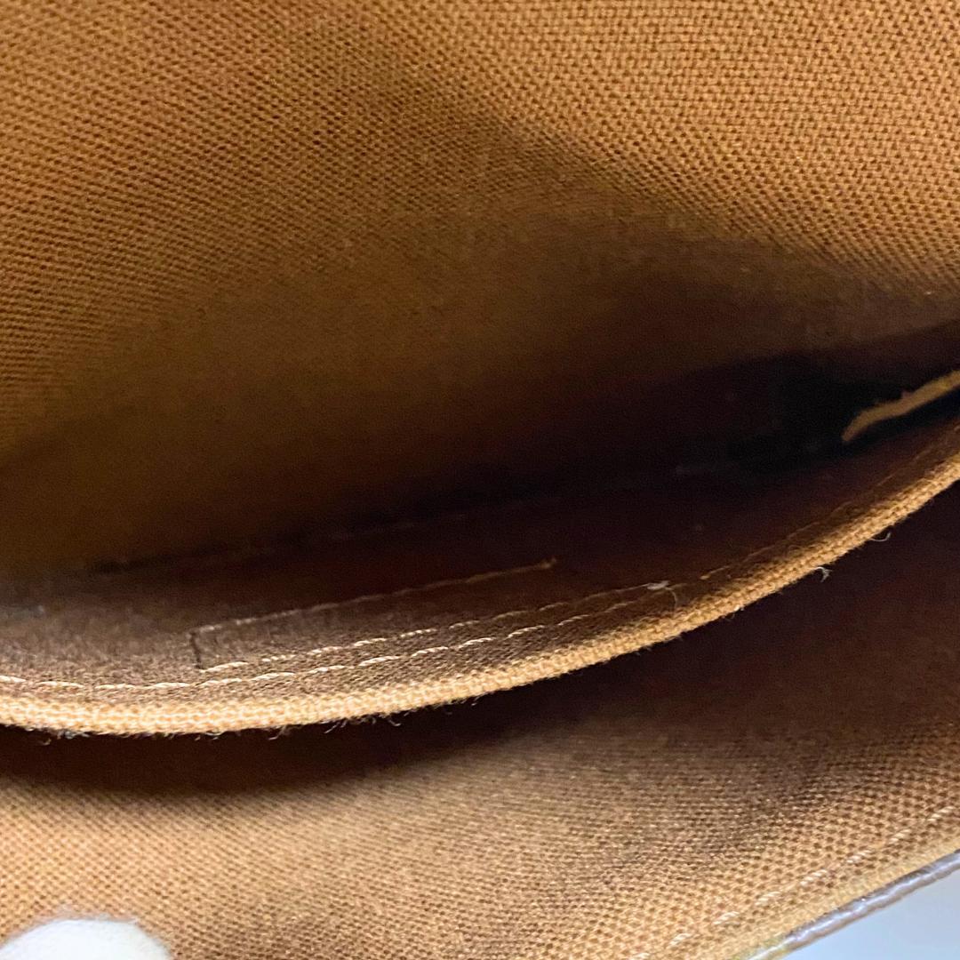 ルイヴィトン M51159 モノグラム ポシェット マレル ウエストバッグ 茶色