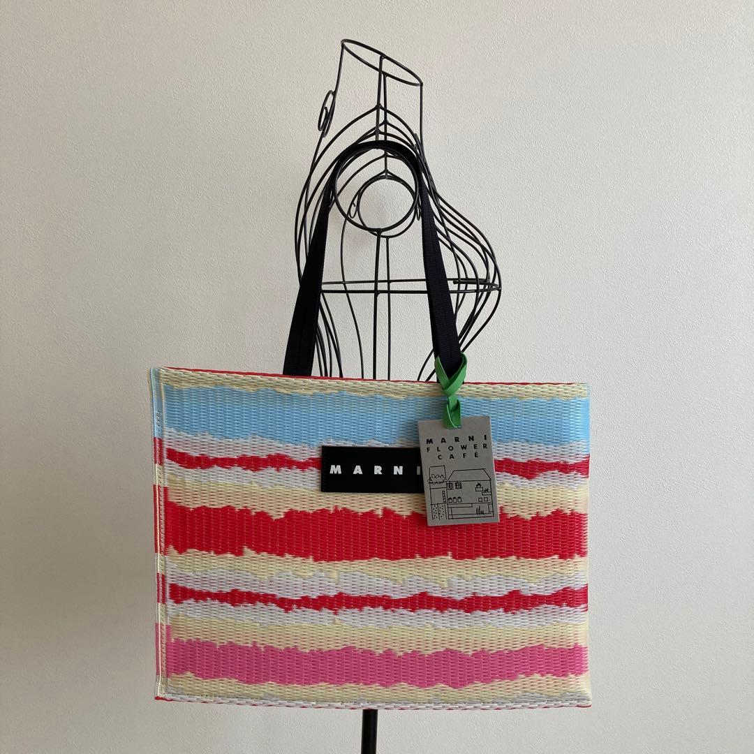 【新品】　MARNI MARKET マルニマーケット タタミトートバッグ