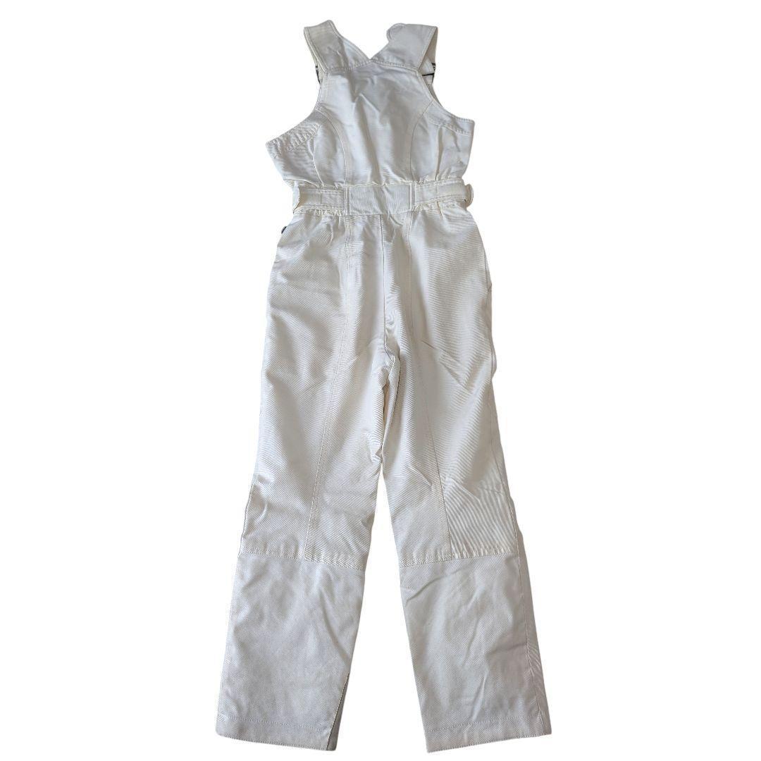 ellesse スキーウェア 上下セット　白と紺色 M キッズ 160