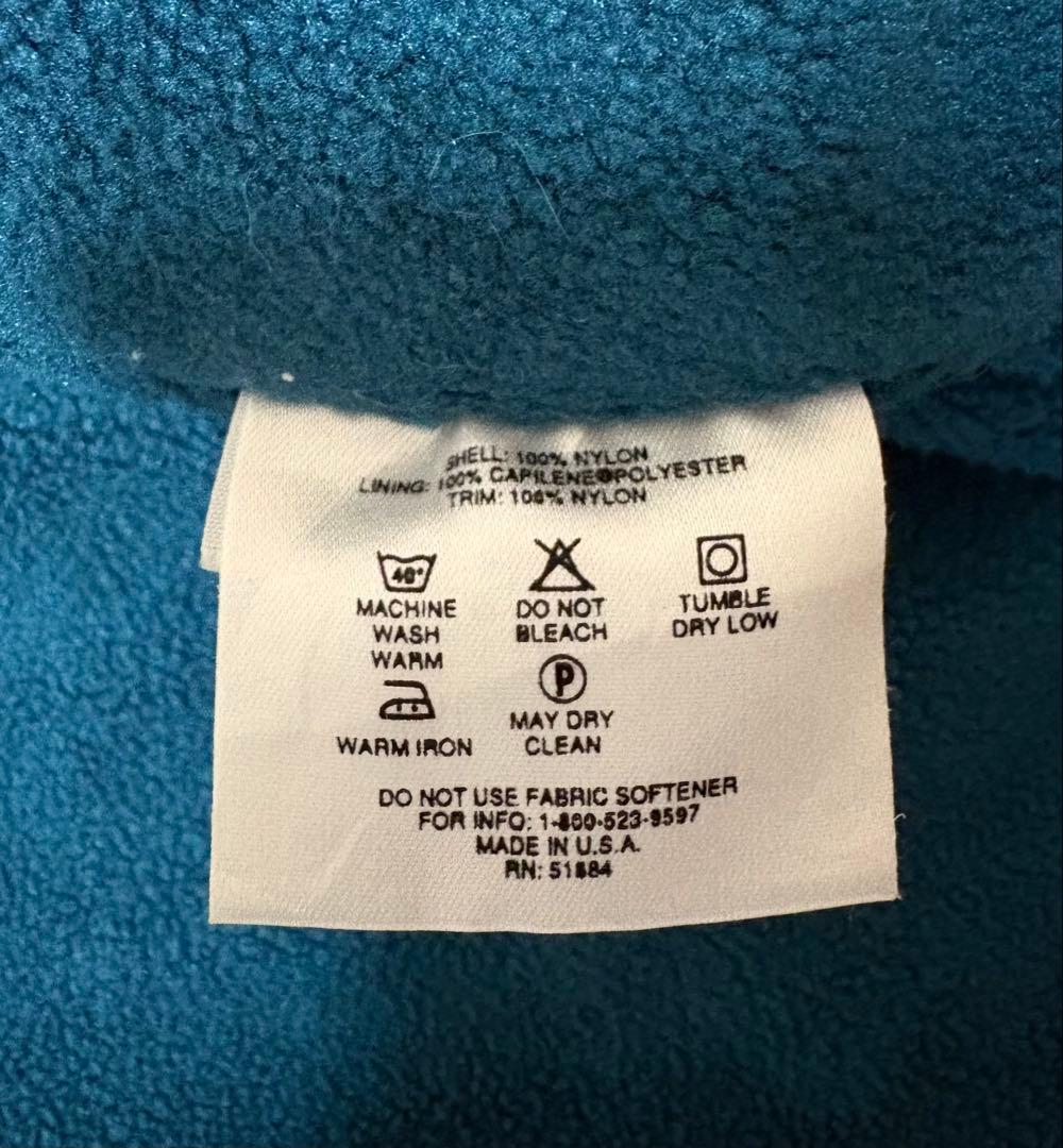 90s USA製 パタゴニア patagonia シェルドキャプリーン L