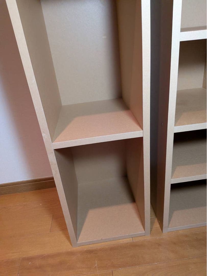 ■送料込■無印 MUJI パルプボードボックスフリーラック 棚シェルフ廃盤BOX