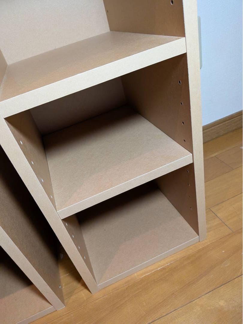 ■送料込■無印 MUJI パルプボードボックスフリーラック 棚シェルフ廃盤BOX