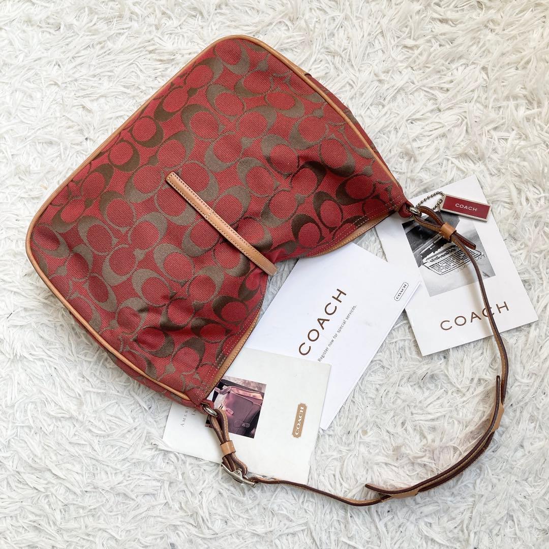 バッグ vintage coach old Jackie archive hobo