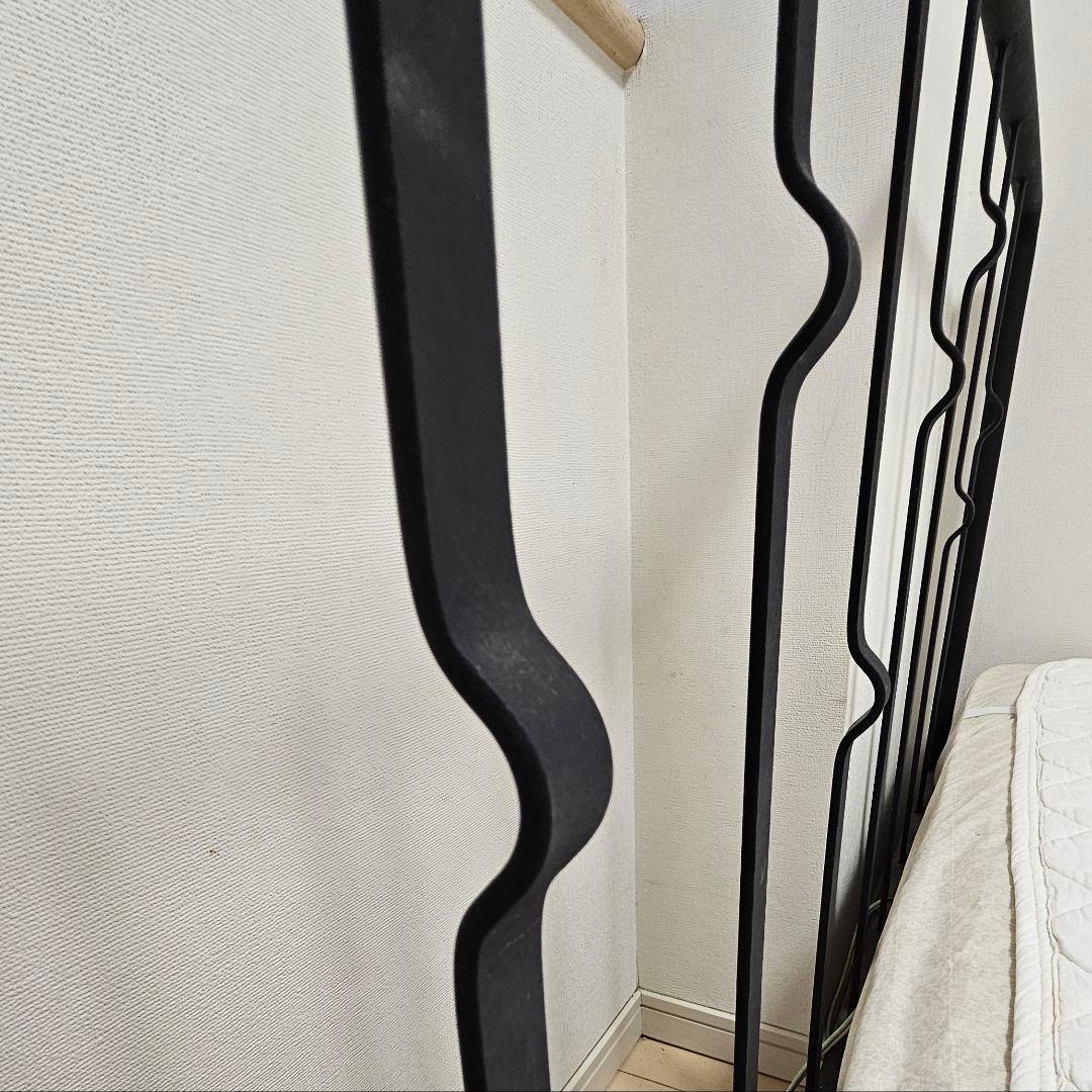 【レア】アイアン製ベッドフレーム セミダブル