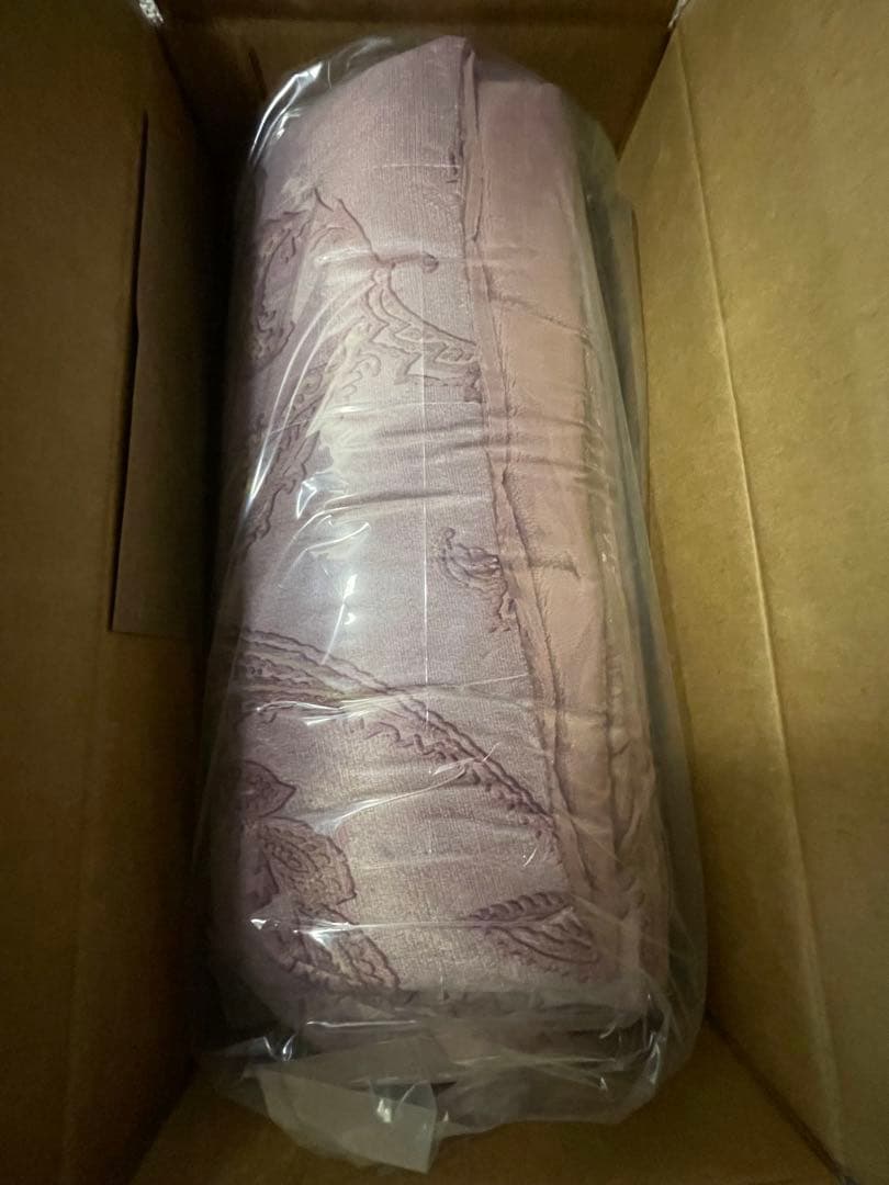 【新品 未使用】モリリン あったか6層毛布　シングル　 スモーキーピンク