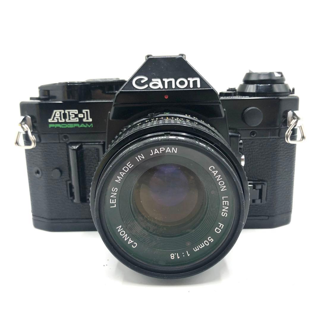 【動作保証品】　Canon AE-1 PROGRAM FD 50mm 1.8