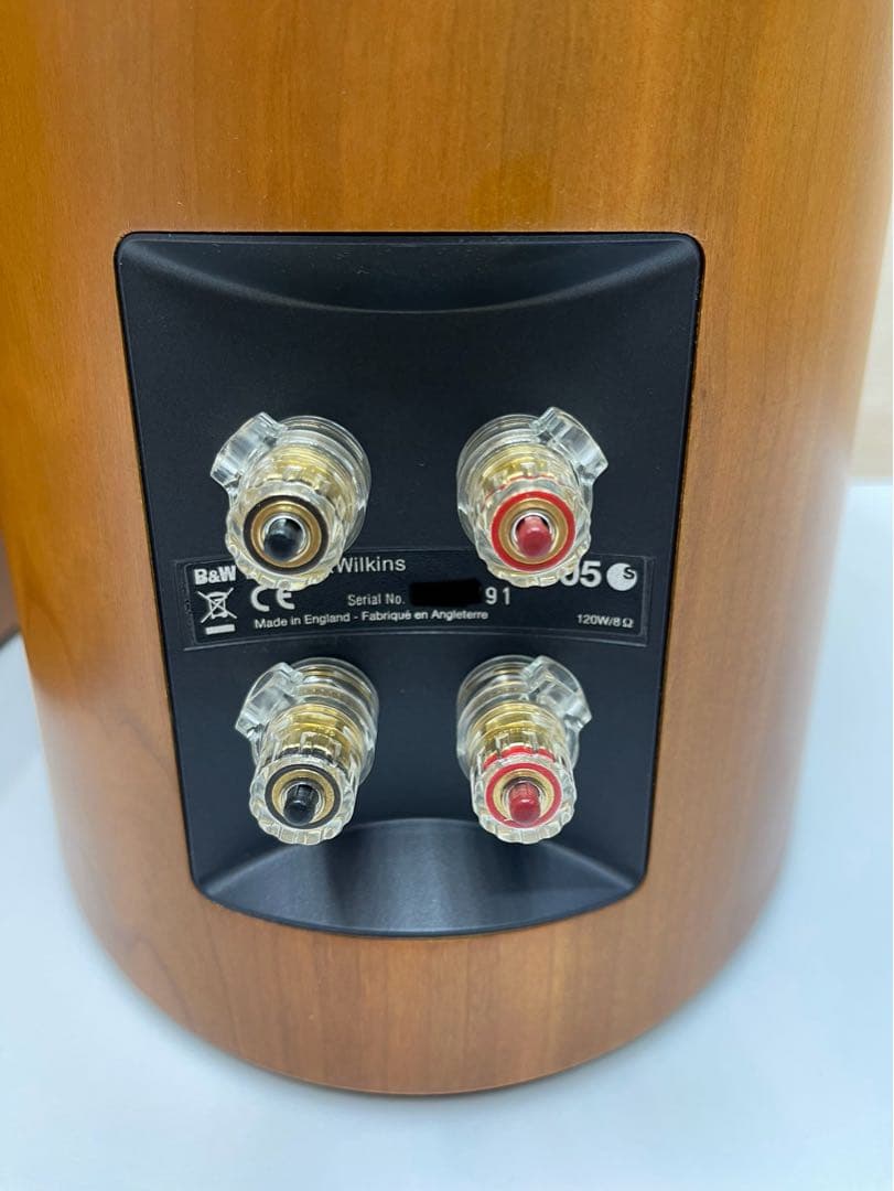 極美品　B&W 805S スピーカー元箱 左右シリアル連番ペア