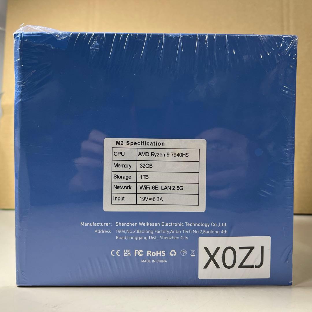 G382 BOSGAME M2 ミニPC Ryzen 9 7940HS