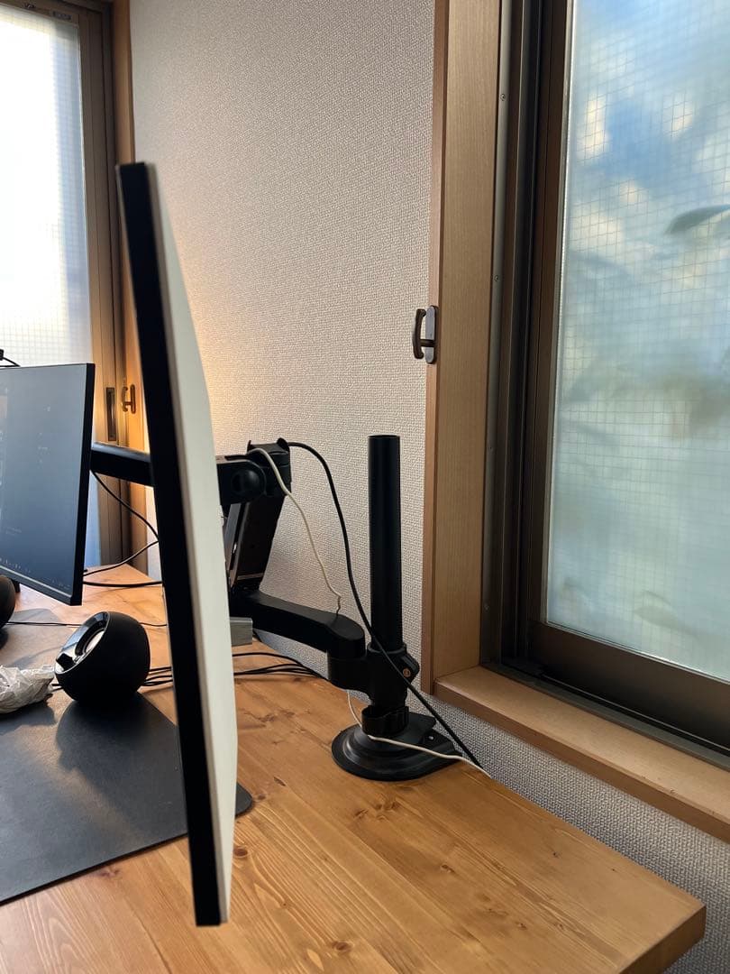 【モニターアーム付】LG 27UL500-W 4Kモニター 27インチ