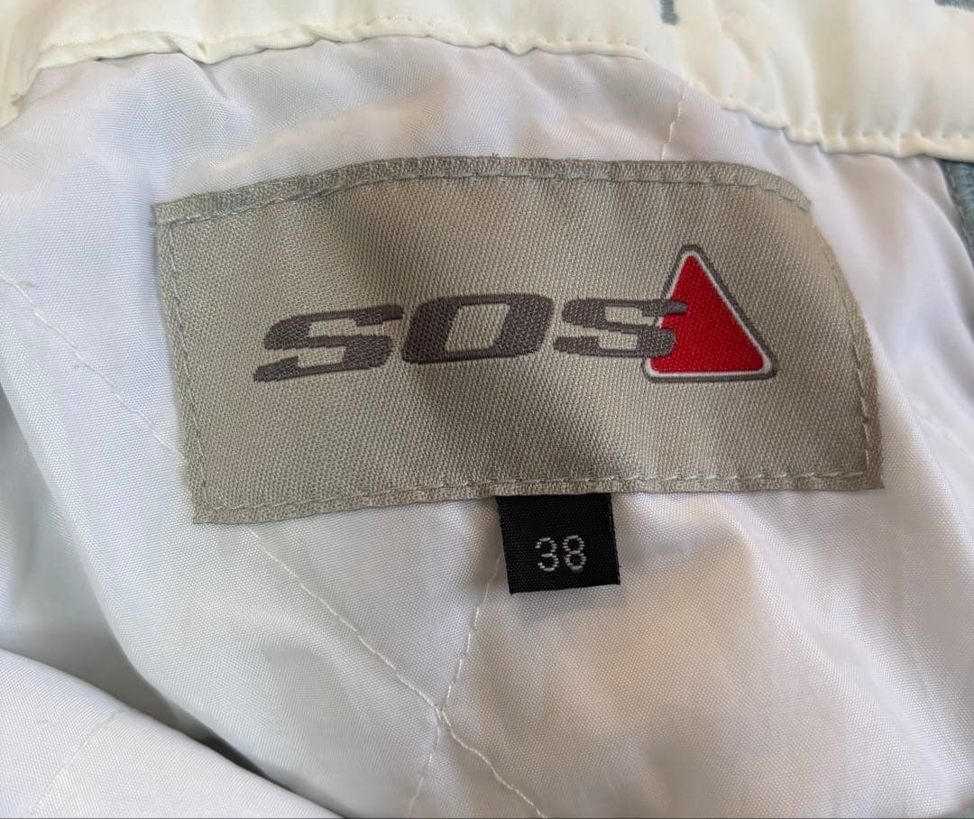 SOS　スキー　スノーボード　パンツ　サイズ３８