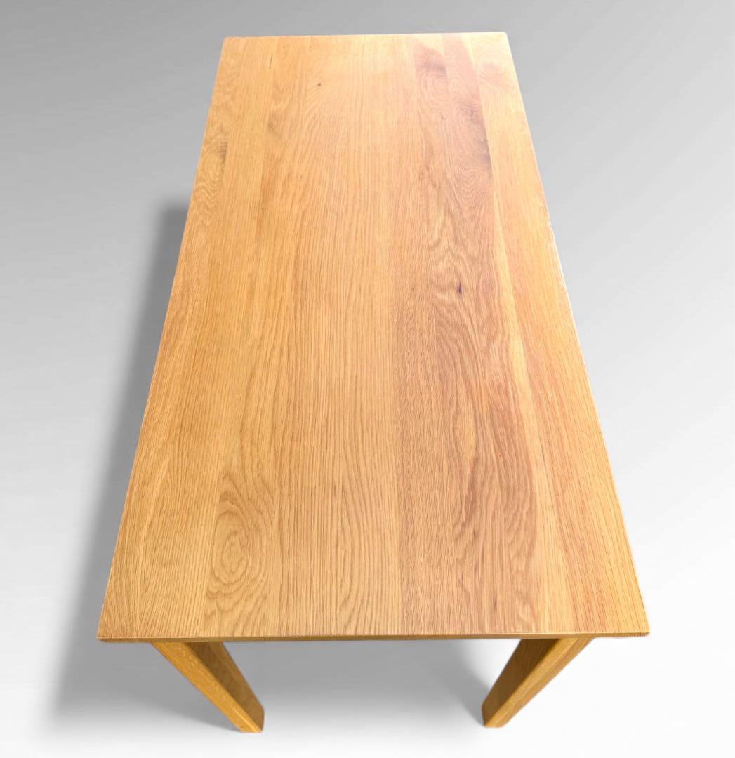 無印良品 無垢材デスク 木製デスク 引き出し付き オーク材 事務机 学習机 北欧