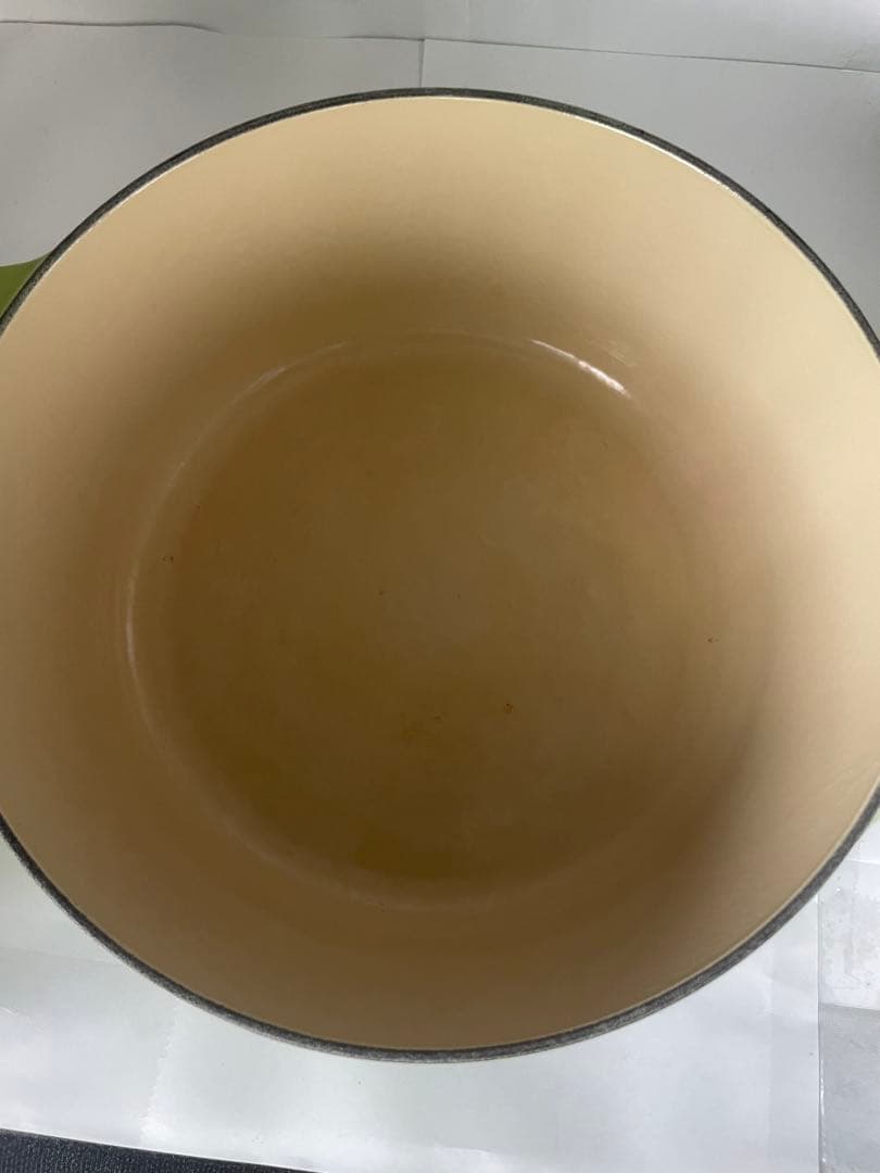 le creuset 鍋　ル・クルーゼ ココット・ロンド 24cm グリーン