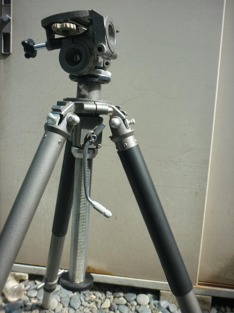 GITZO三脚 5型 3段大型アルミでギア式雲台+三脚バッグ付き