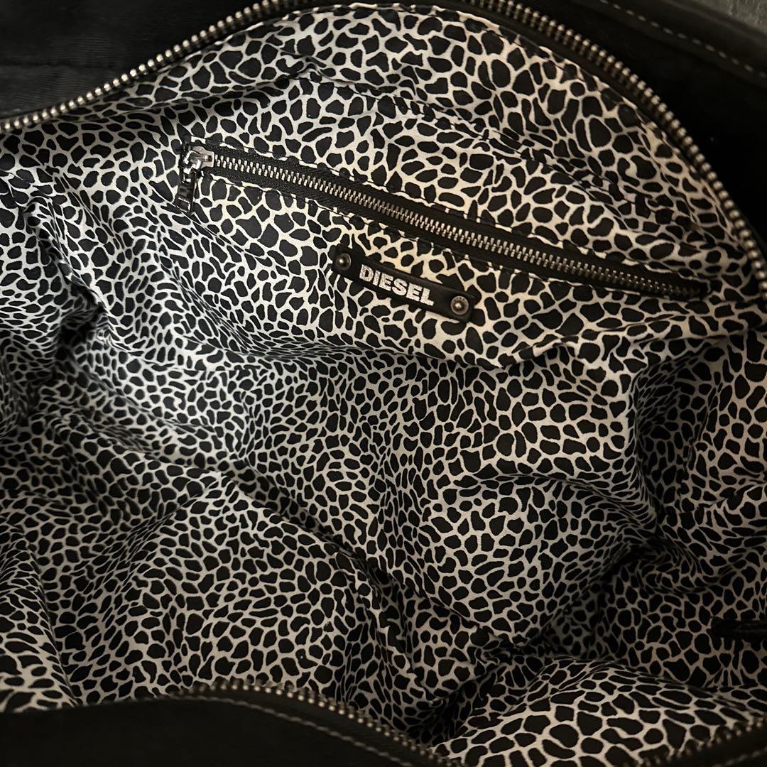 DIESEL 黒 ハンドバッグ