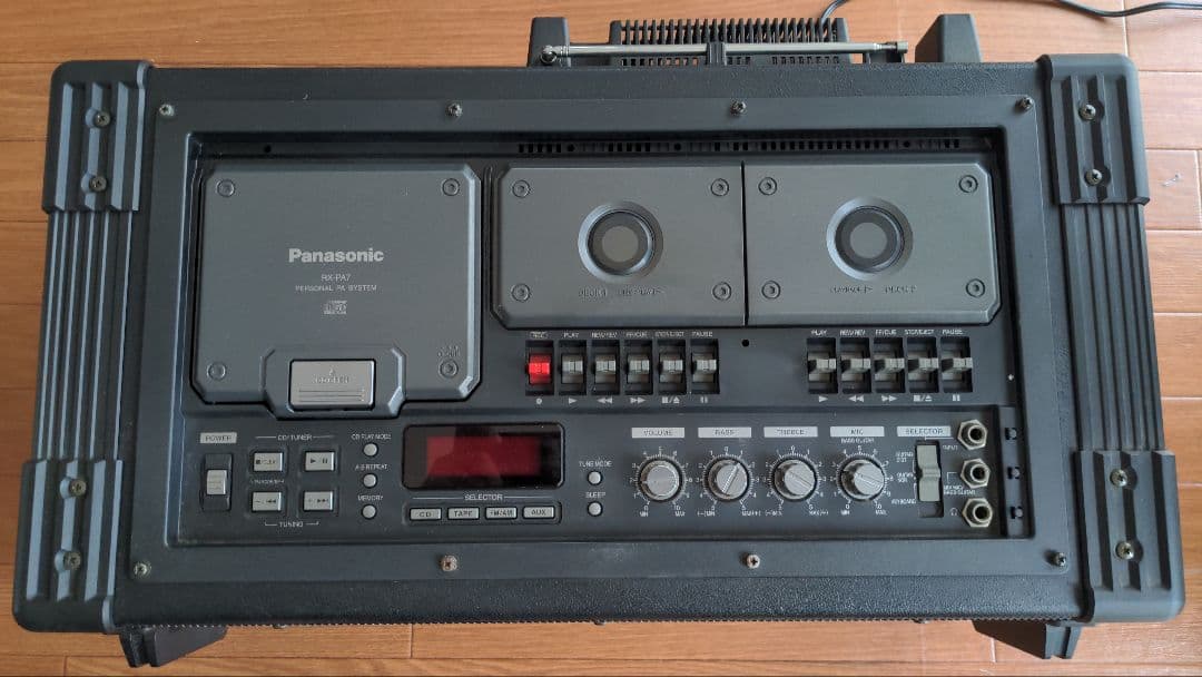 パナソニック カセットデッキ CDプレーヤー RIDDIM VOX♡F8