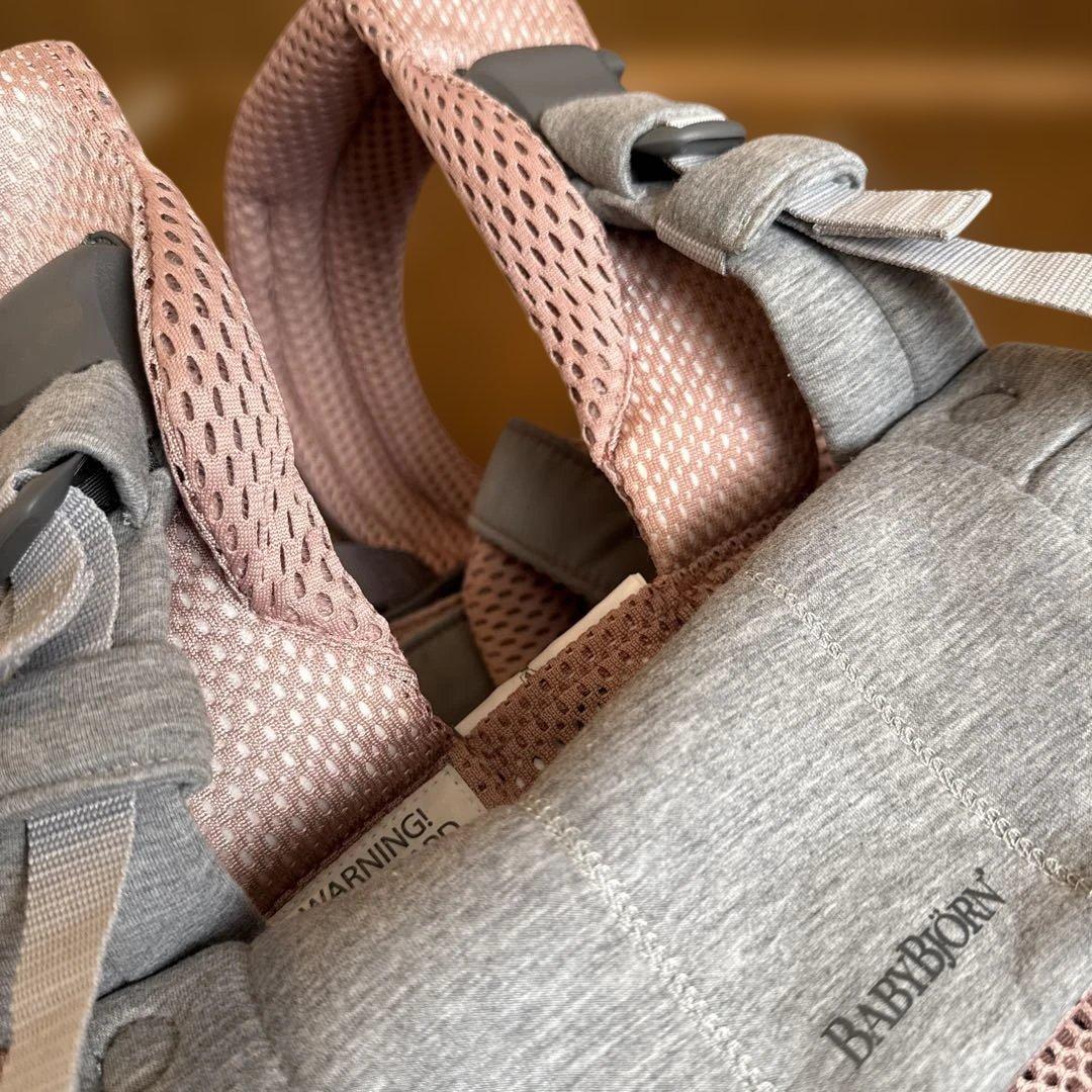 BABYBJÖRN 抱っこ紐 ピンク メッシュ