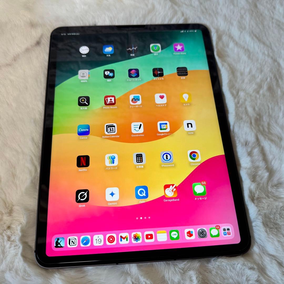 M1 iPad Pro 128gb Wi-Fi+Cellular スペースグレイ