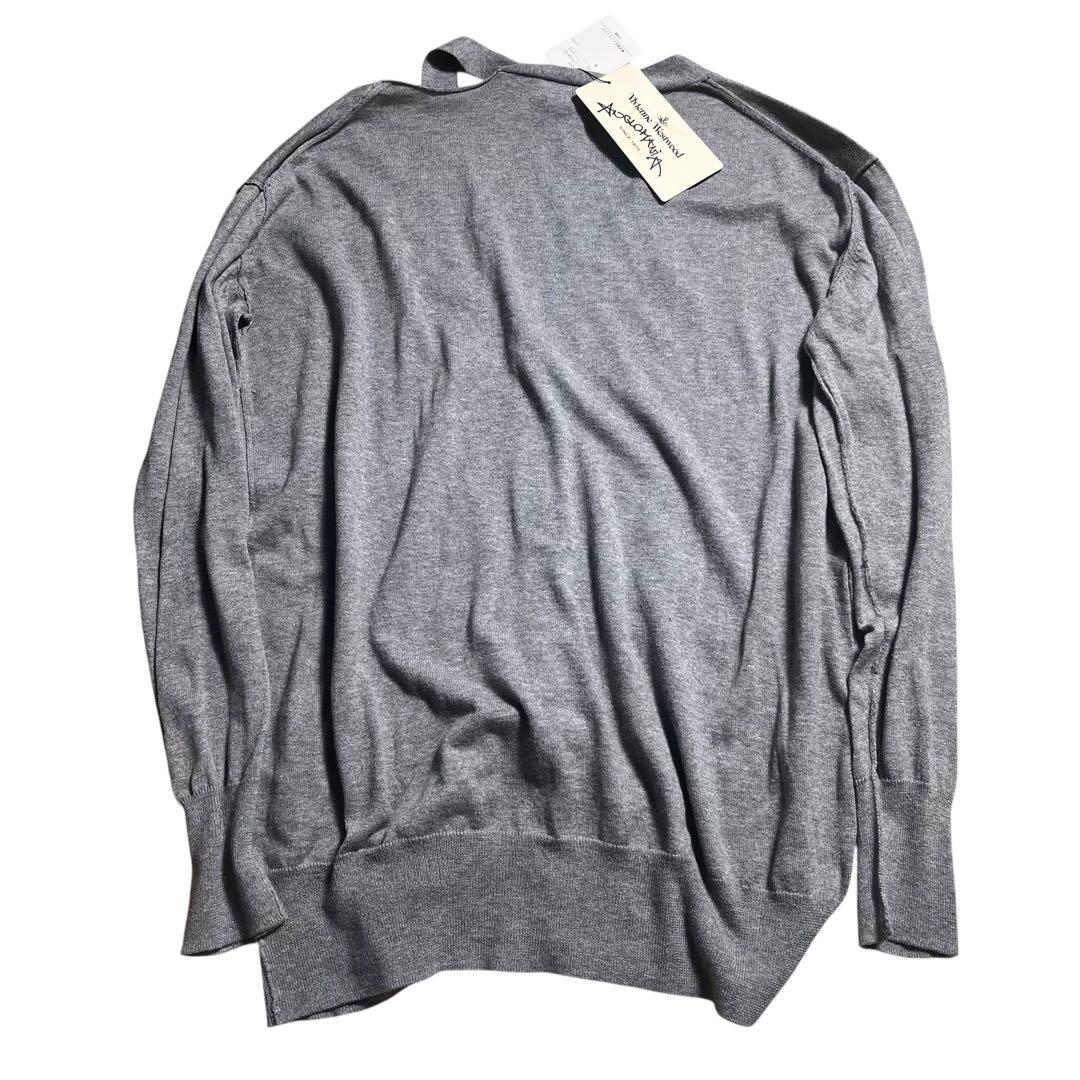 未使用タグ付き　ヴィヴィアンウエストウッド　アングロマニア　カーディガン　グレー