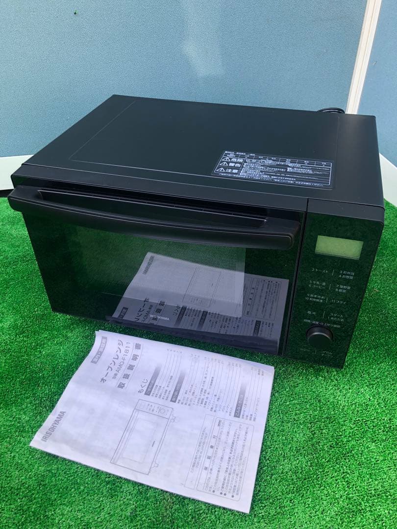 2024年製！IRIS OHYAMA オーブンレンジ　AMO-F1811-B