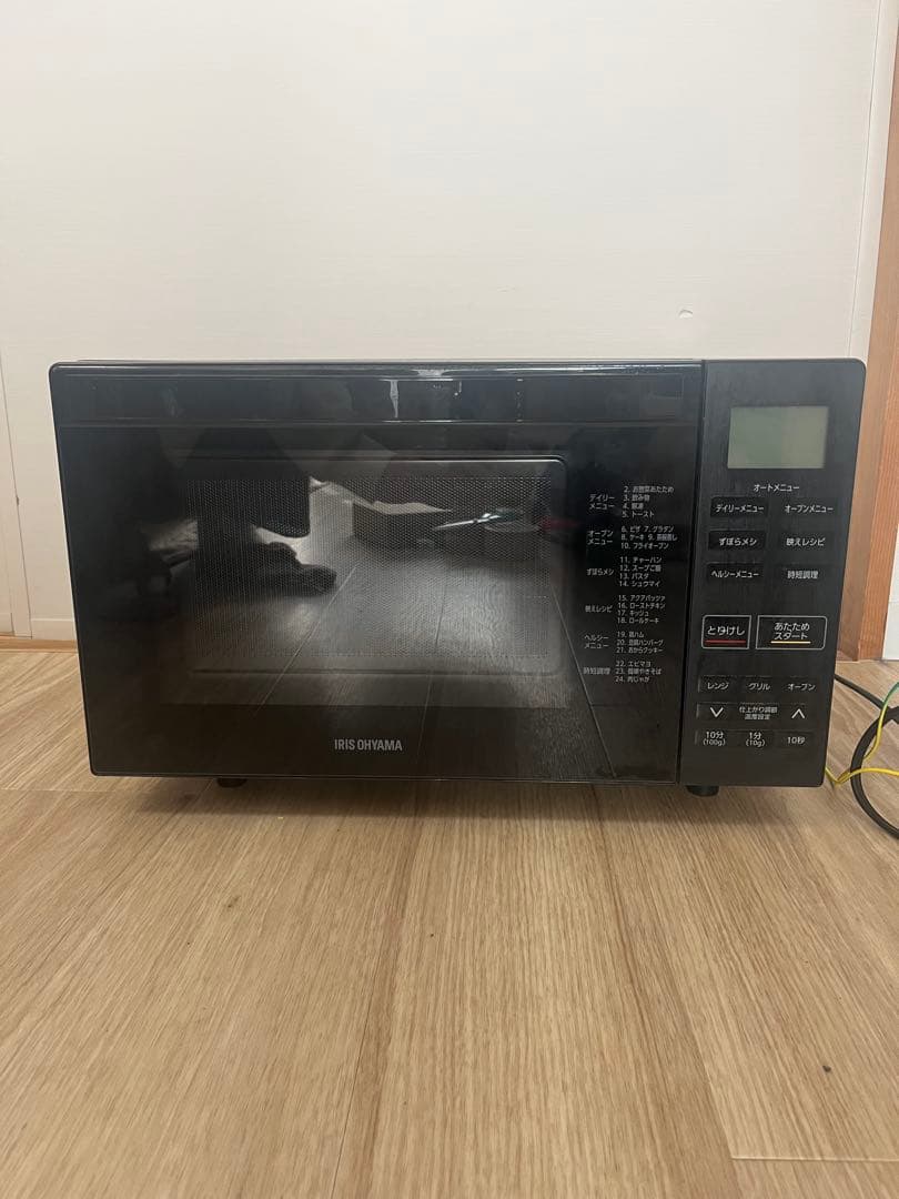2024年製　IRIS OHYAMA オーブンレンジ KMO-F1810-B