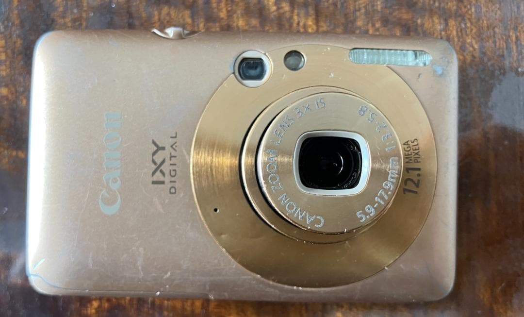 キヤノン　Canon IXY DIGITAL 210 IS ゴールド　現状品