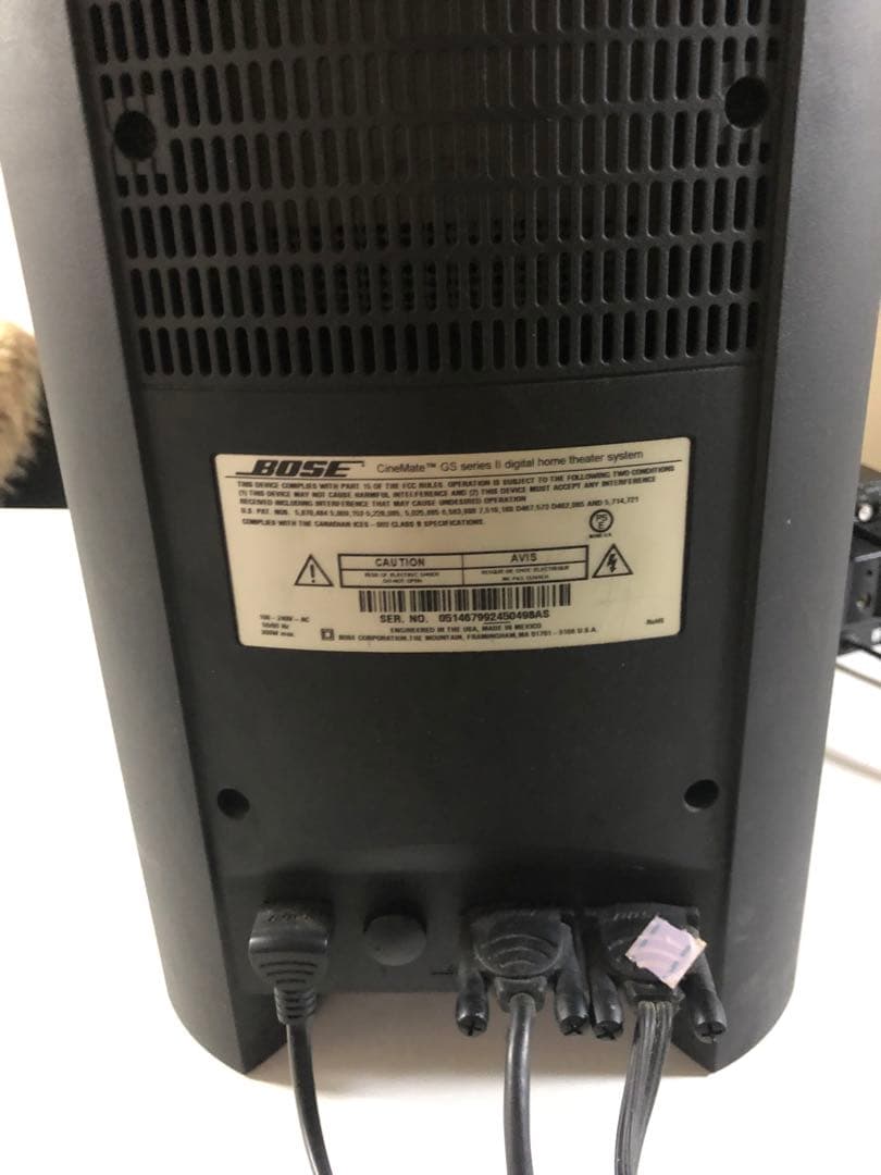 今割中☆激凄重低音 BOSE ホームシアタCINEMATE SERIES II