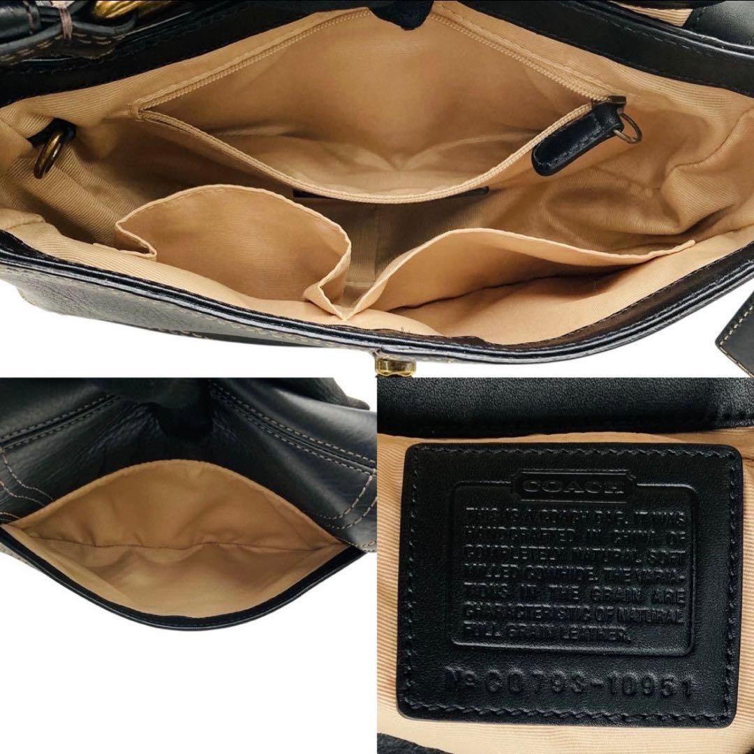 Y2K Coach コーチ チェルシー ターンロック ショルダーバッグ ブラック