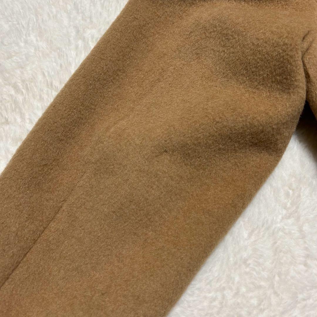 イタリア製 ポロバイラルフローレン キャメルヘア ダブルブレスト コート 52