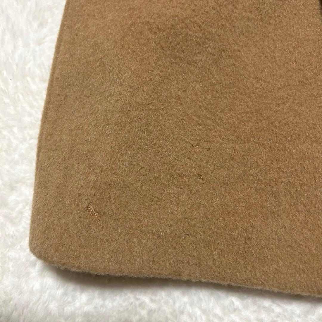 イタリア製 ポロバイラルフローレン キャメルヘア ダブルブレスト コート 52