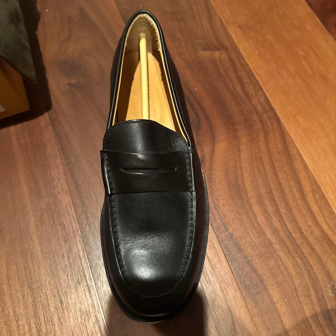 【新品未使用】TODS ローファー　ブラック　6