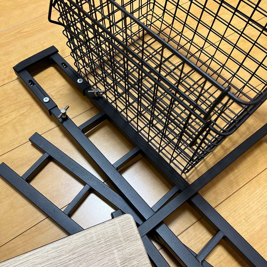 ディノス ランドリーラック ブラック dinos