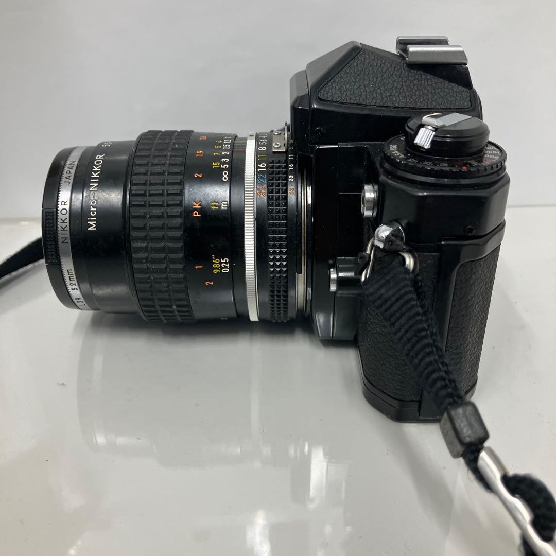 カ*有様 Nikon FE2 ブラックボディ　フィルム一眼レフ　カメラ
