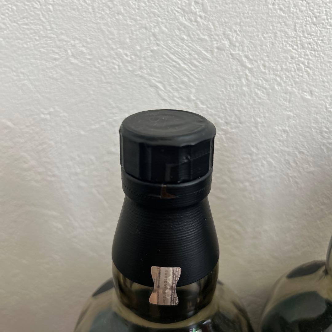 山崎18年 空瓶 未洗浄　4本　サントリー 響21年 空瓶 未洗浄　2本