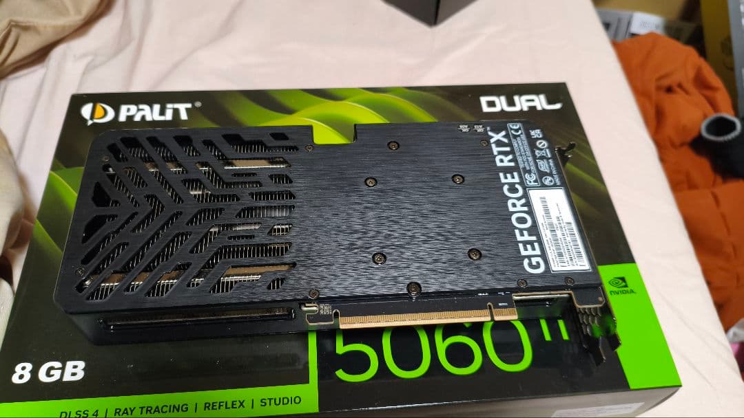 PALIT GEFORCE RTX 5060 Ti 8GB　美品　箱アリ！
