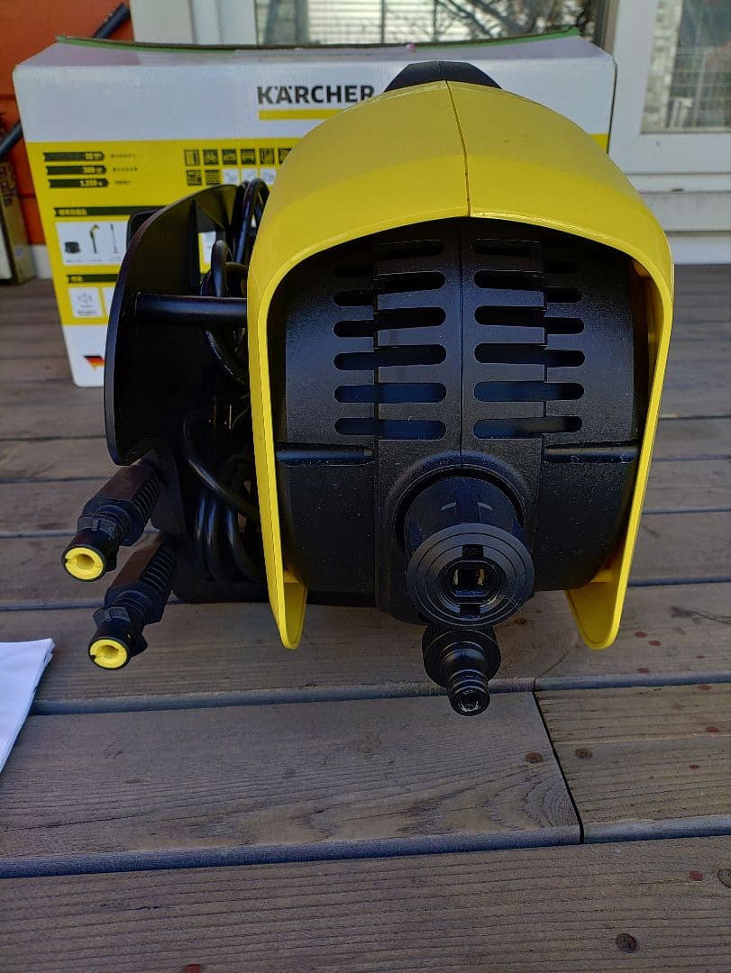 ケルヒャー K2 サイレント 家庭用高圧洗浄機 KARCHER 付属品完備