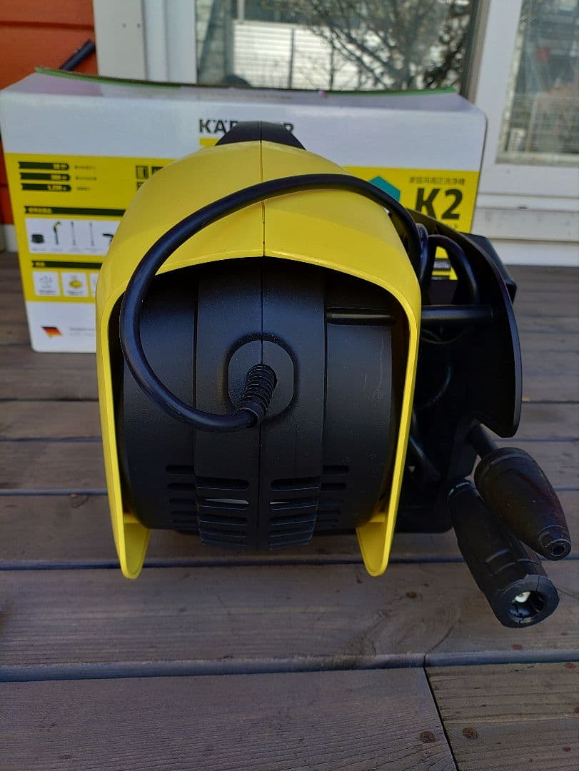 ケルヒャー K2 サイレント 家庭用高圧洗浄機 KARCHER 付属品完備