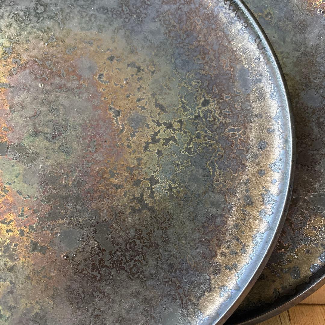 宮下翔太 器 大皿 プレート2枚セット/作家 作品【バラ売り可】