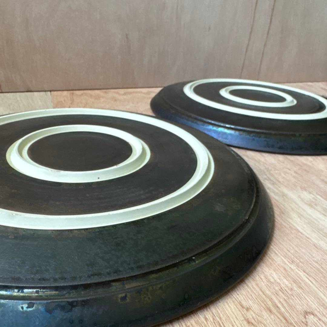 宮下翔太 器 大皿 プレート2枚セット/作家 作品【バラ売り可】