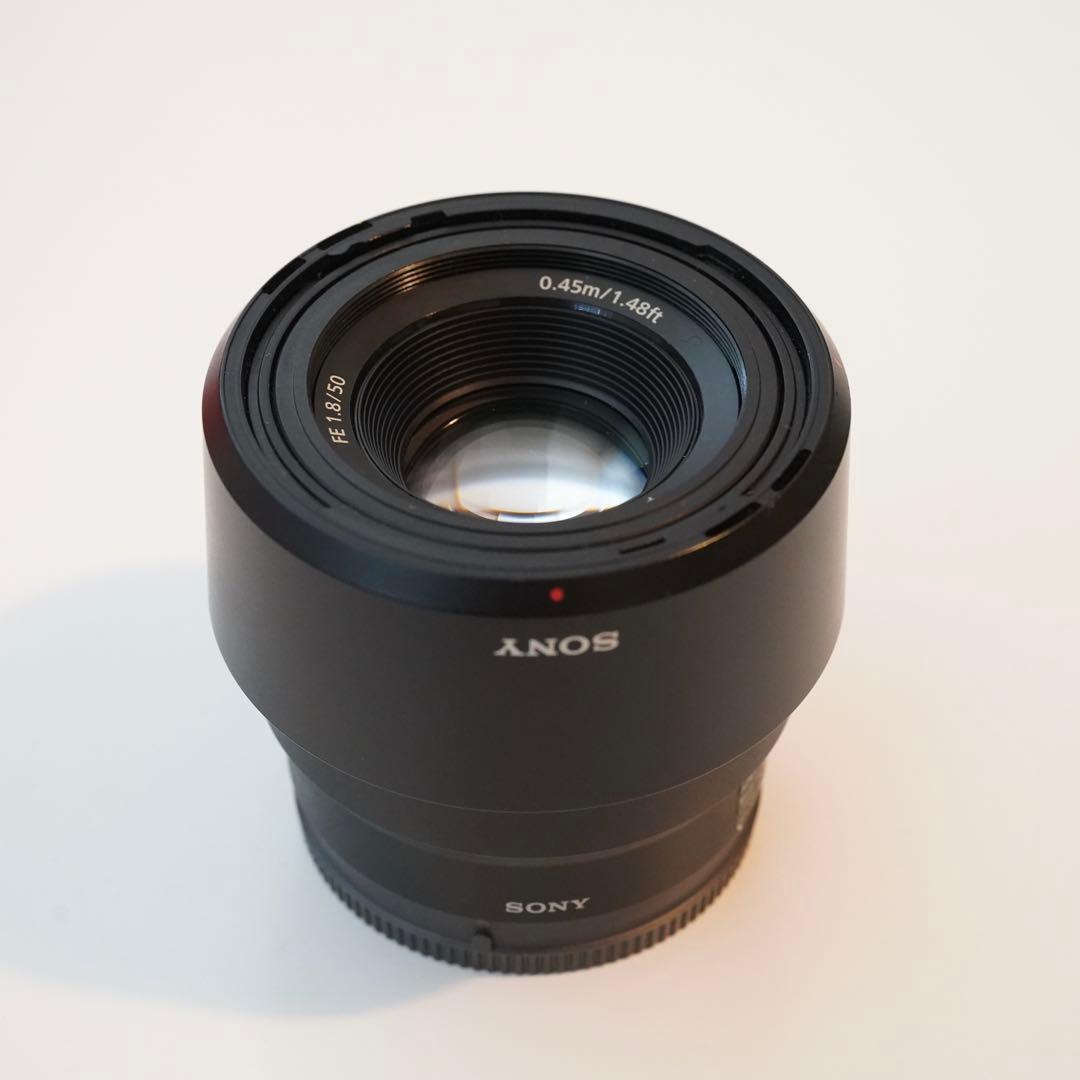 【美品】 SONY SEL50F18F レンズ フルサイズ Eマウント