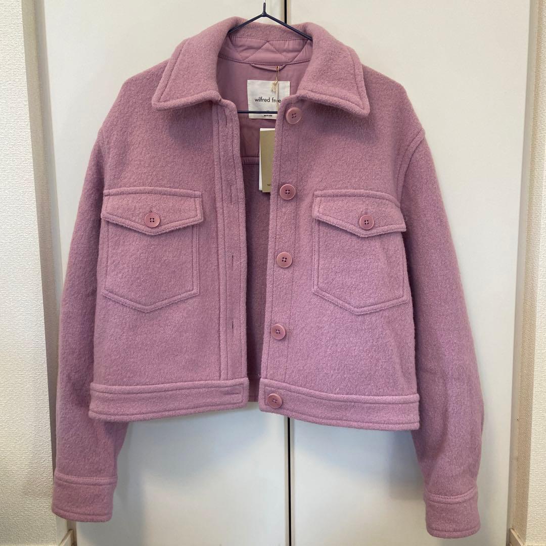 Aritzia WILFRED FREE メリノウール100% シャツジャケット