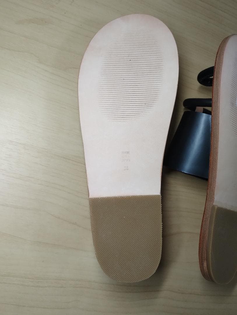 någonstans サンダル アシンメトリー 38 ブラック ナゴンスタンス