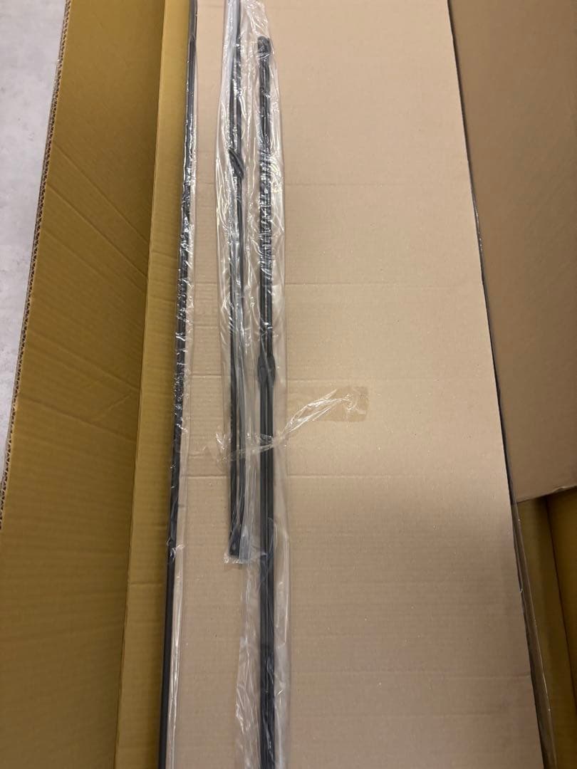 専用 無印スチールユニットシェルフ　スチール棚 ワイド大 特注ダークグレー×2台