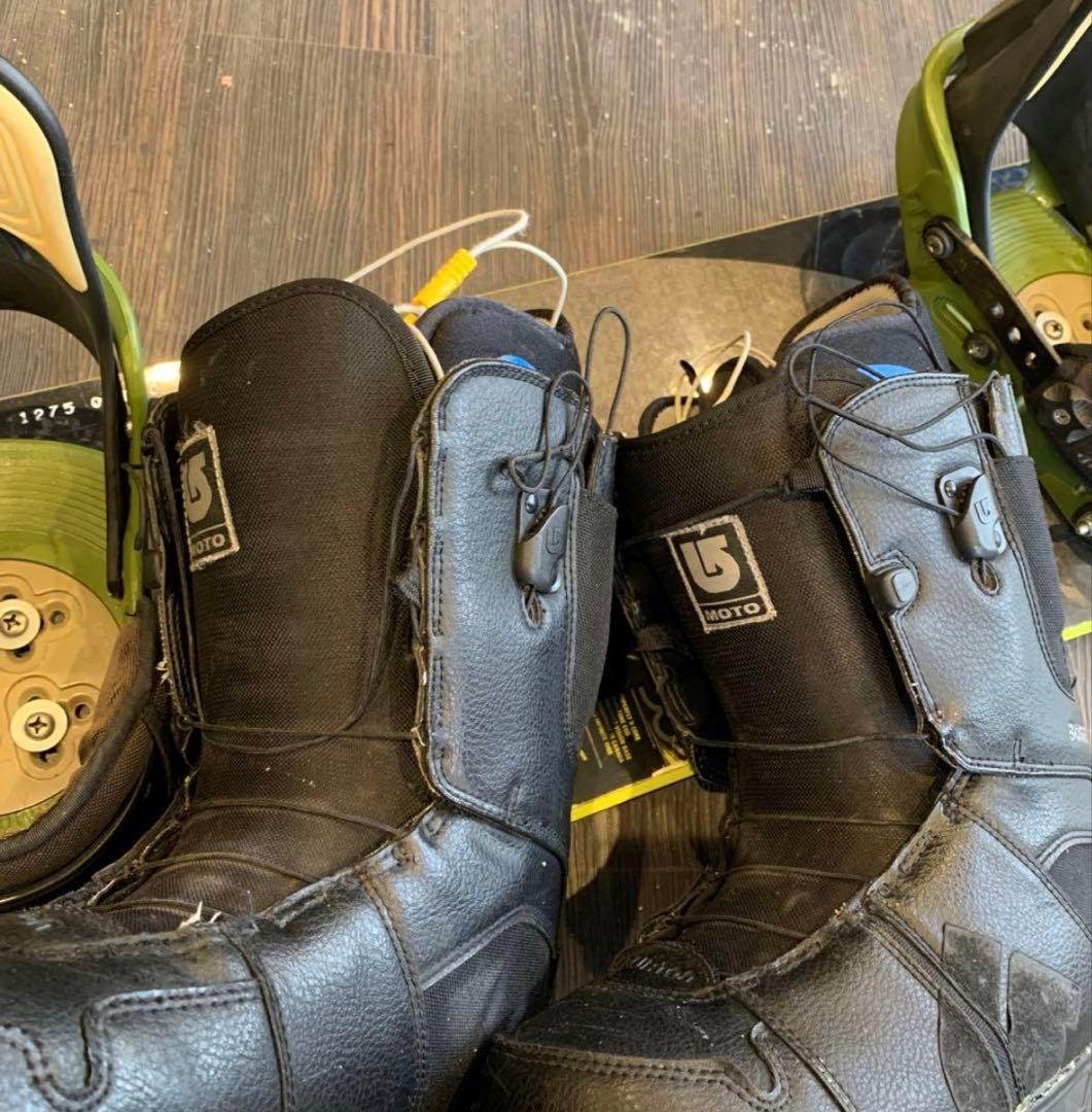Burton Custom スノーボードブーツ ブラック3点セット