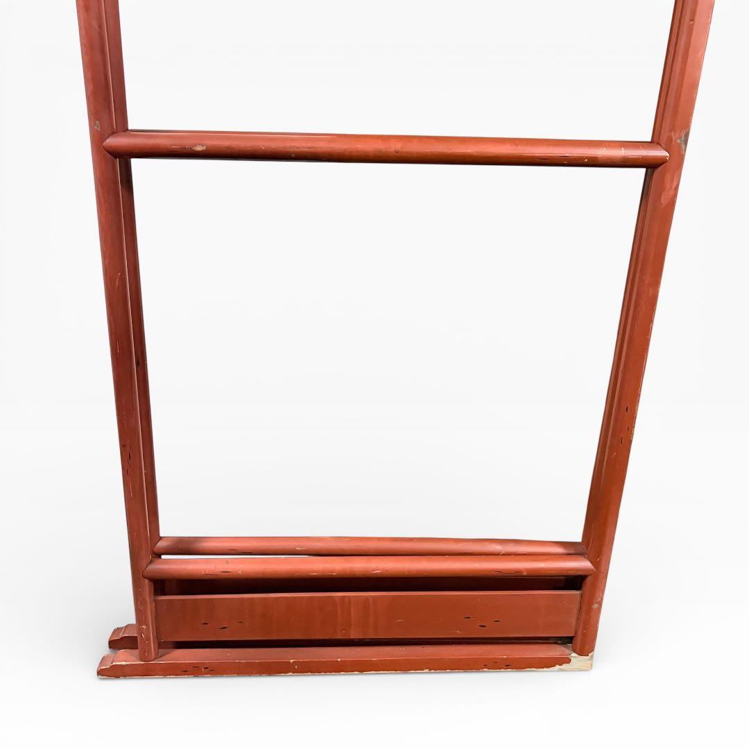 衣桁 着物掛け 衣紋掛け 折り畳み インテリア 昭和レトロ　アンティーク 木製