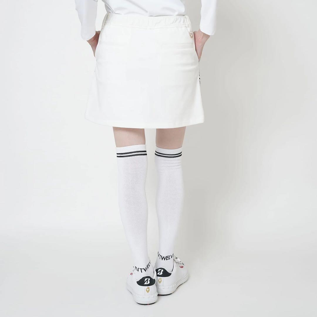 V TWELVE LUX ゴルフスカート ホワイト