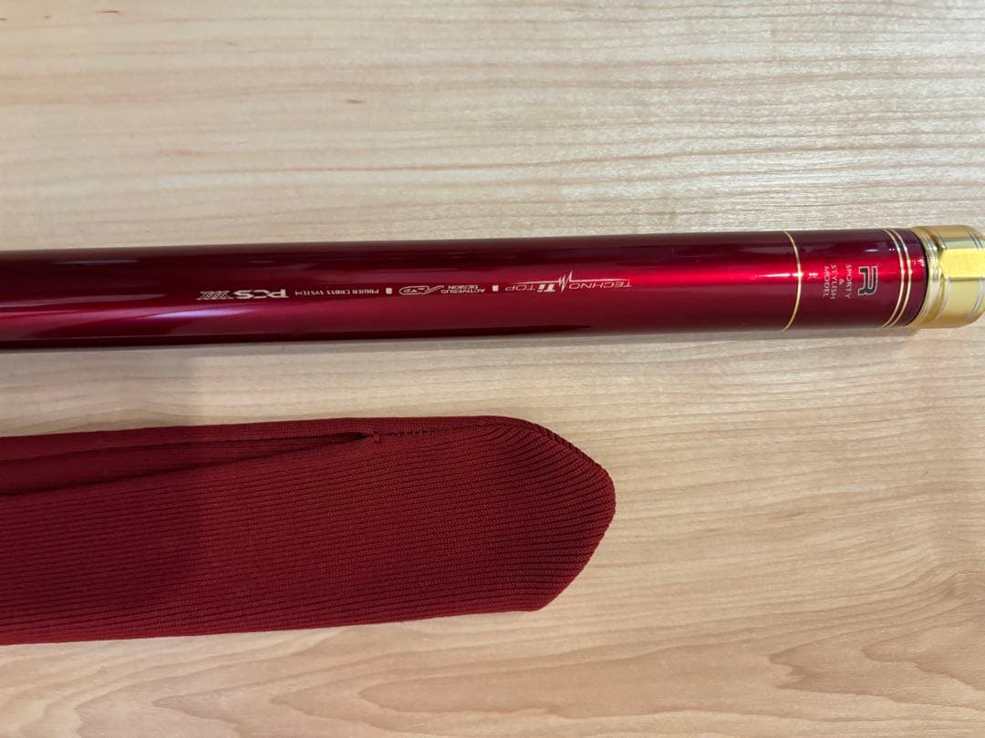 がまかつ、がま鮎POWER SPECIAL IV 95鮎竿 レッド