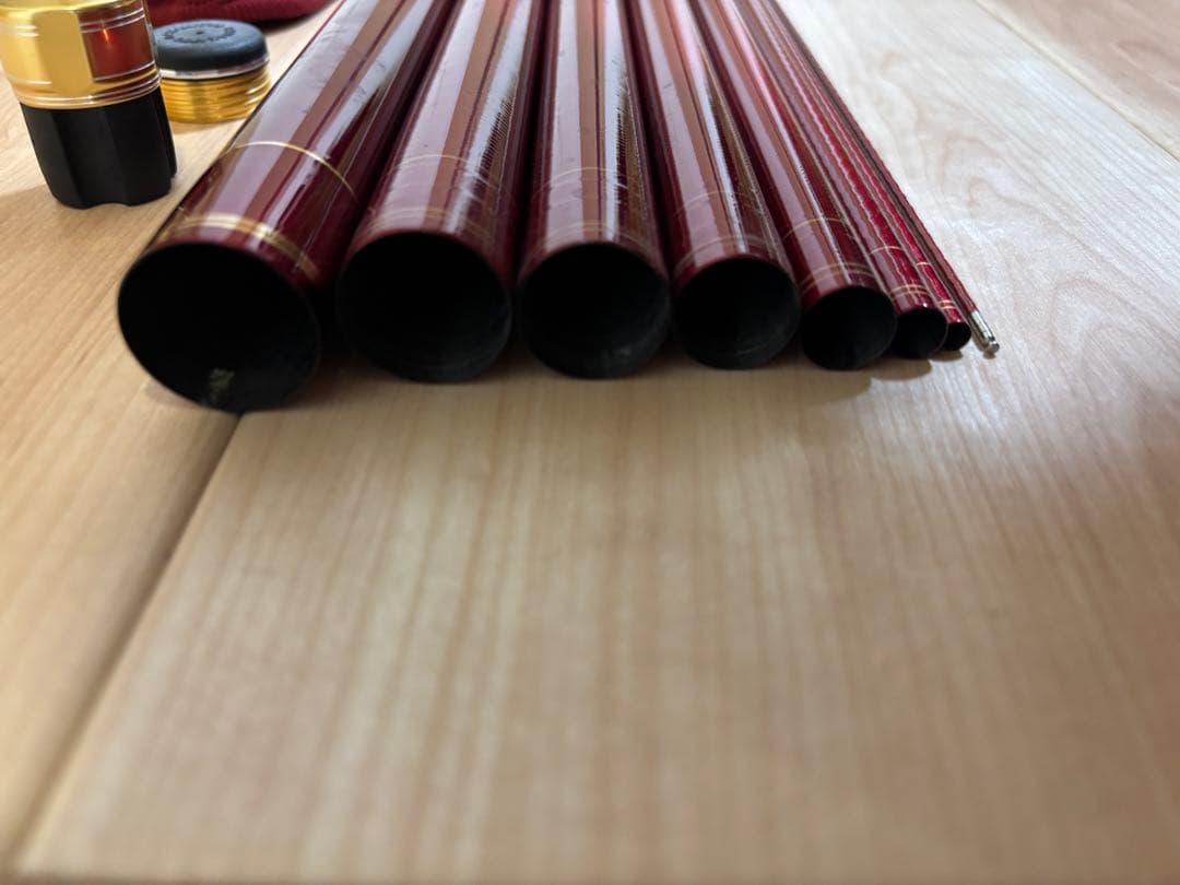 がまかつ、がま鮎POWER SPECIAL IV 95鮎竿 レッド